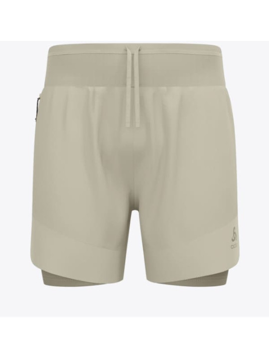 ODLO SHORT 2-IN-1 X-ALP TRAIL 6 INCH Homme - Short trail performant et confortable