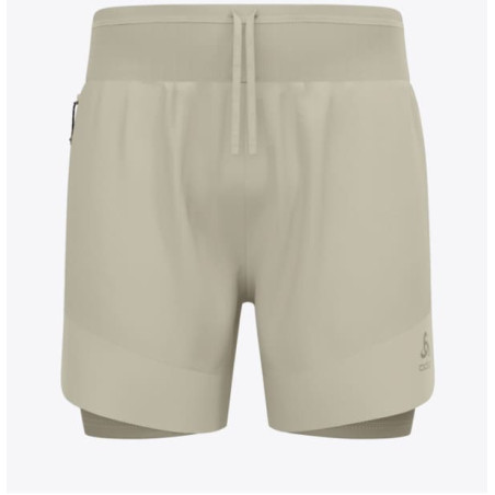 ODLO SHORT 2-IN-1 X-ALP TRAIL 6 INCH Homme - Short trail performant et confortable