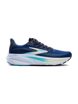 Brooks Ghost 17 Femme Navy Green Turquoise – Chaussure running amortissante écoresponsable