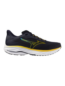 Mizuno Wave Ultima 16 Noir Bleu Jaune Homme – Chaussures de Running Légères & Écoresponsables