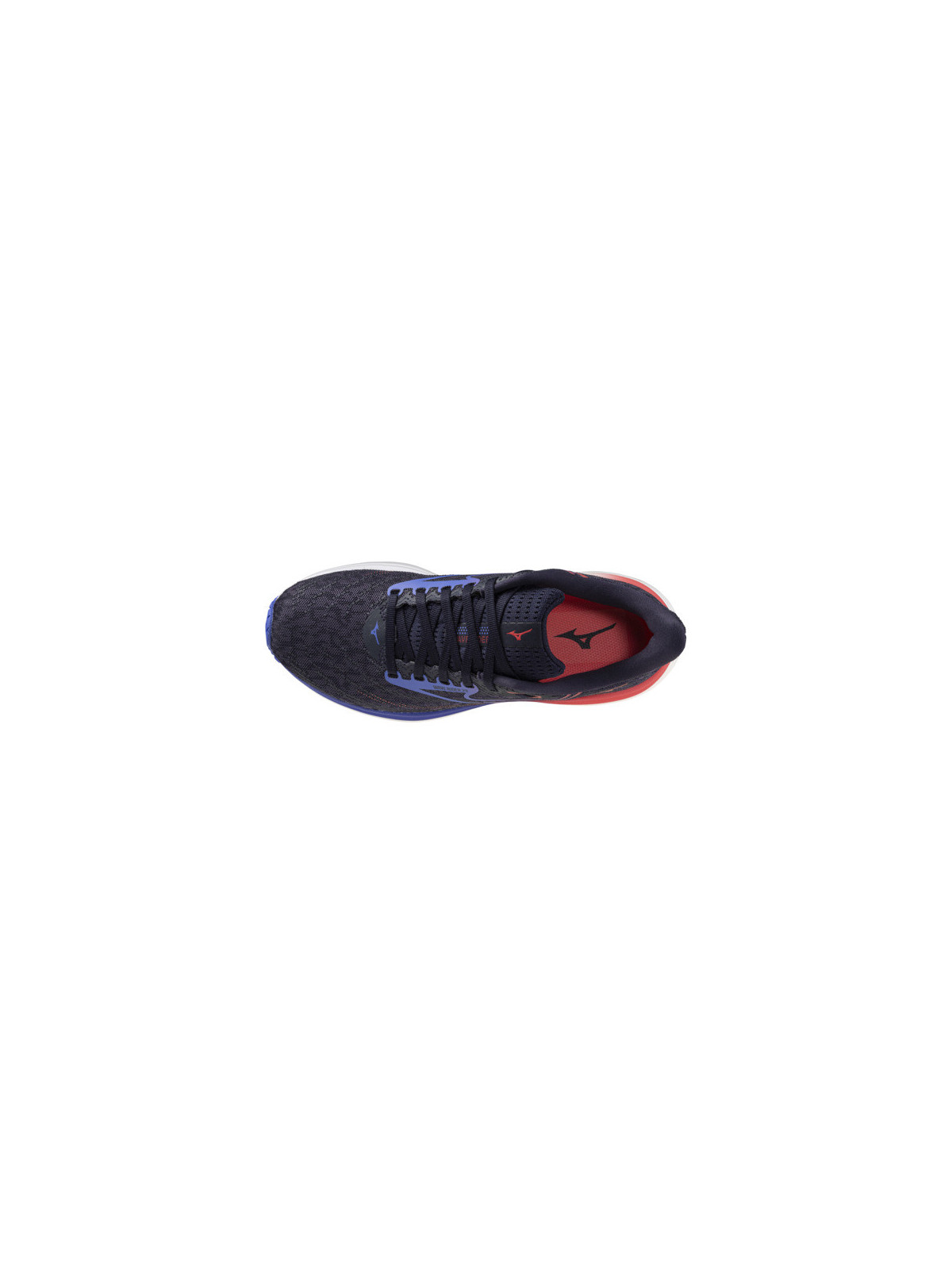 Mizuno Wave Rider 29 Femme Noir Bleu Corail – Chaussures Running Universelles