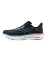 Mizuno Wave Rider 29 Homme Noir Bleu Corail – Chaussures Running Universelles