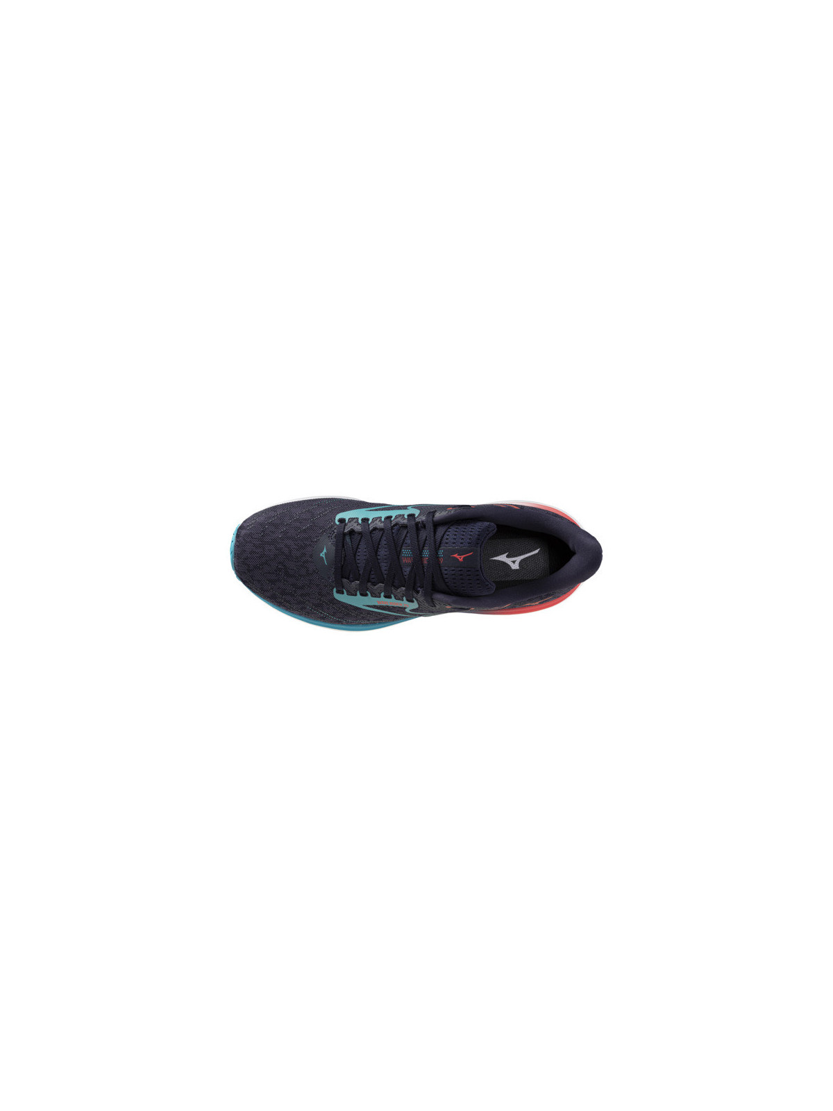 Mizuno Wave Rider 29 Homme Noir Bleu Corail – Chaussures Running Universelles
