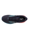 Mizuno Wave Rider 29 Homme Noir Bleu Corail – Chaussures Running Universelles