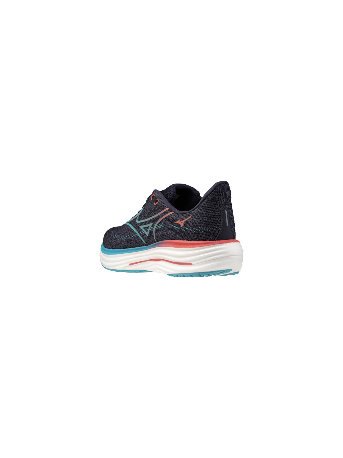 Mizuno Wave Rider 29 Homme Noir Bleu Corail – Chaussures Running Universelles