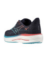 Mizuno Wave Rider 29 Homme Noir Bleu Corail – Chaussures Running Universelles