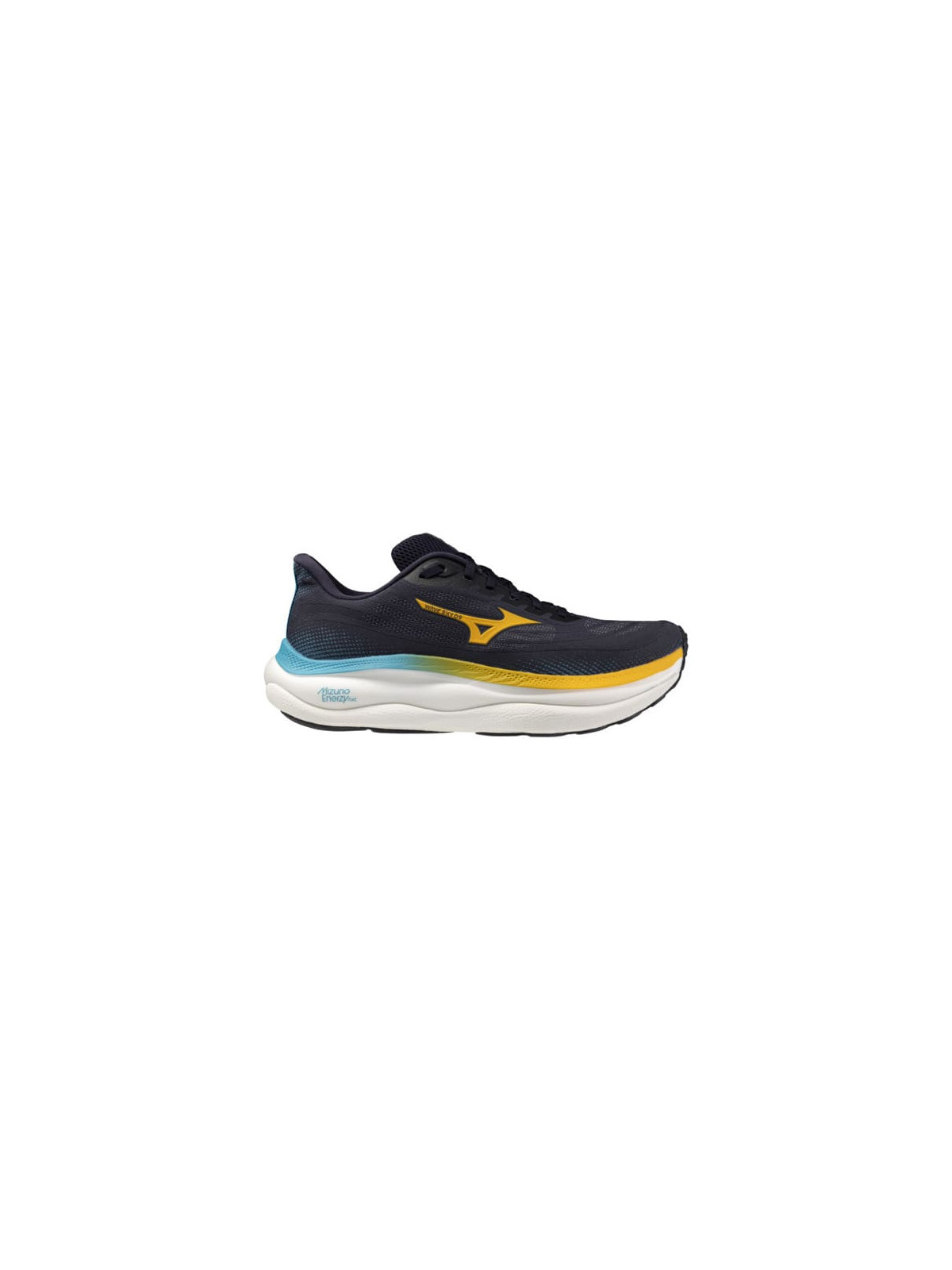 Mizuno Wave Sky 9 Homme BaritoneBlue-Citrus-CapriBreeze | Chaussure Running Universelle