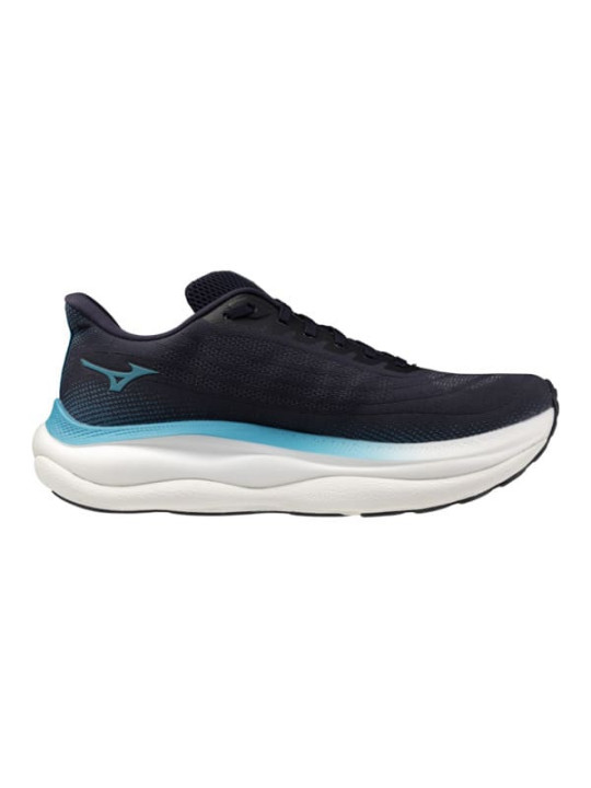 Mizuno Wave Sky 9 Homme BaritoneBlue-Citrus-CapriBreeze | Chaussure Running Universelle