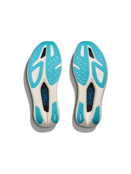 HOKA ROCKET X 3 Mixte White/Black – Chaussure Running Légère & Réactive