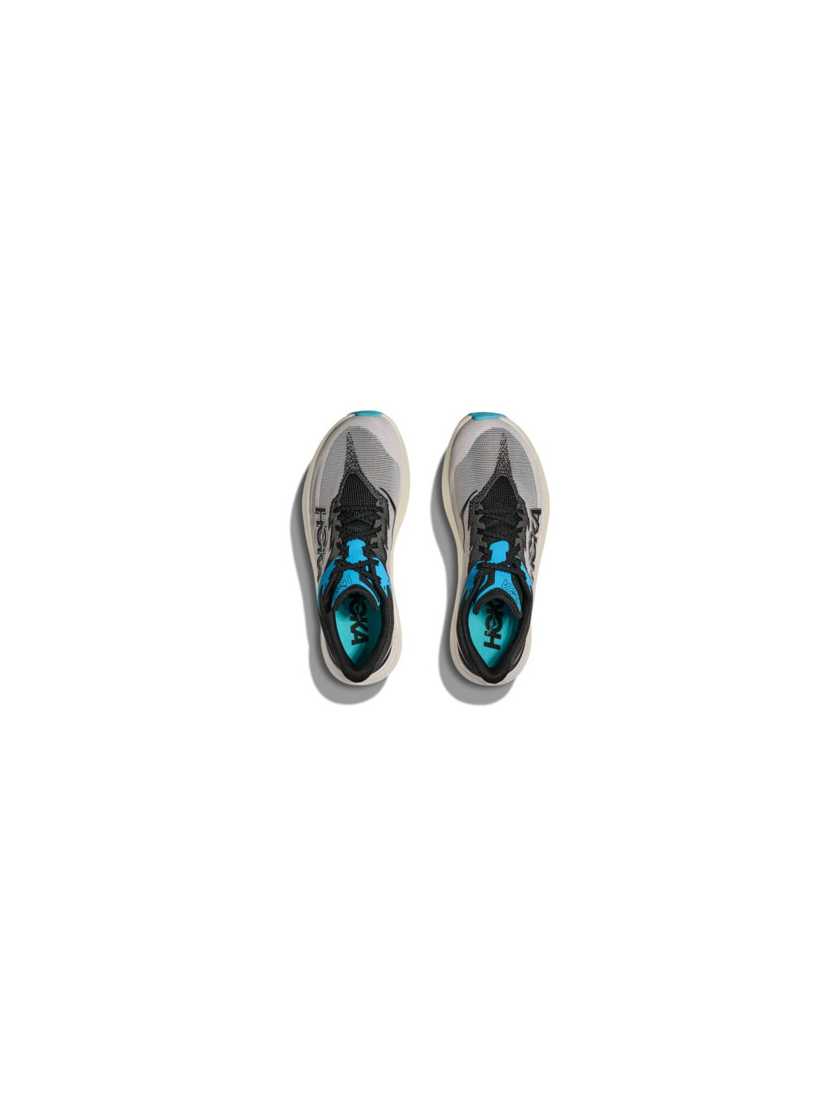 HOKA ROCKET X 3 Mixte White/Black – Chaussure Running Légère & Réactive