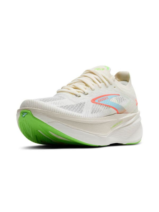 BROOKS Hyperion Max 3 Femme Coconut – Chaussures running légères et réactives