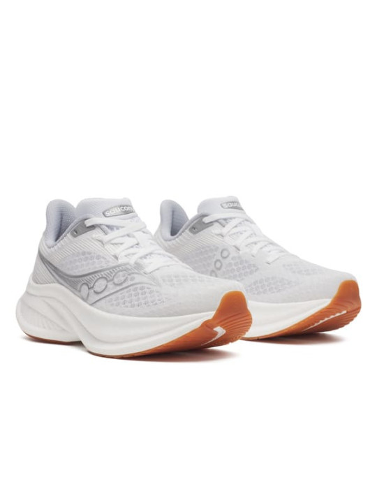SAUCONY ENDORPHIN SPEED 5 Femme WHITE/GUM – Chaussure running vitesse et dynamisme
