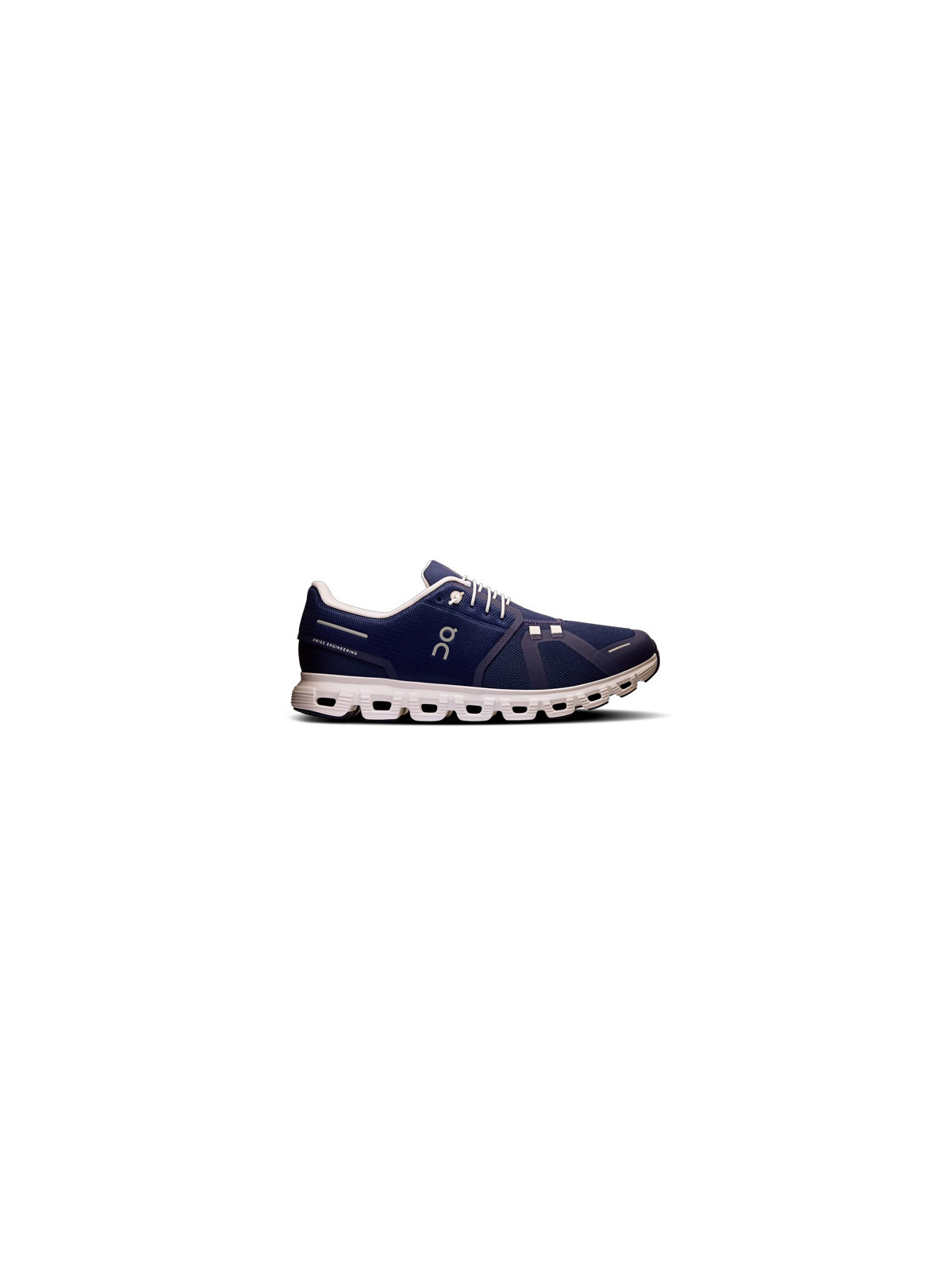 ON RUNNING Cloud 6 Homme Midnight | White — 3MF10070692 — Amorti Zero‑Gravity & maintien Speedboard
