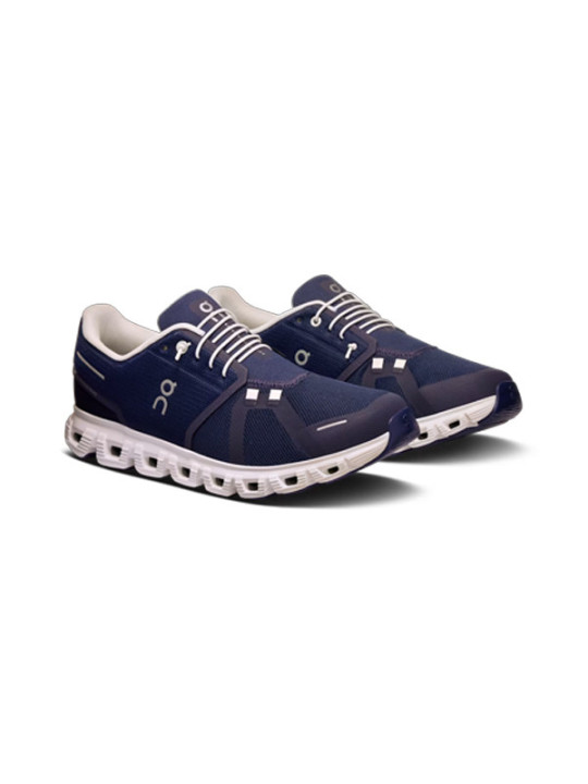 ON RUNNING Cloud 6 Homme Midnight | White — 3MF10070692 — Amorti Zero‑Gravity & maintien Speedboard