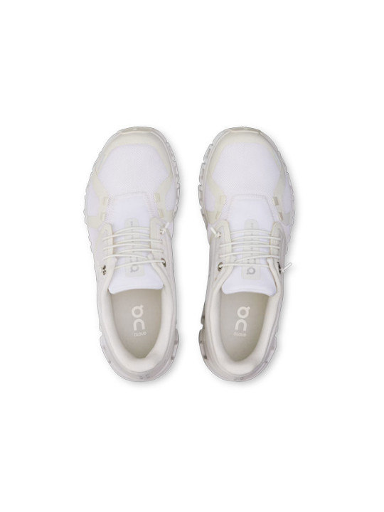 ON RUNNING Cloud 6 Femme White | White — 3WF10061200 — Confort quotidien & amorti Zero‑Gravity