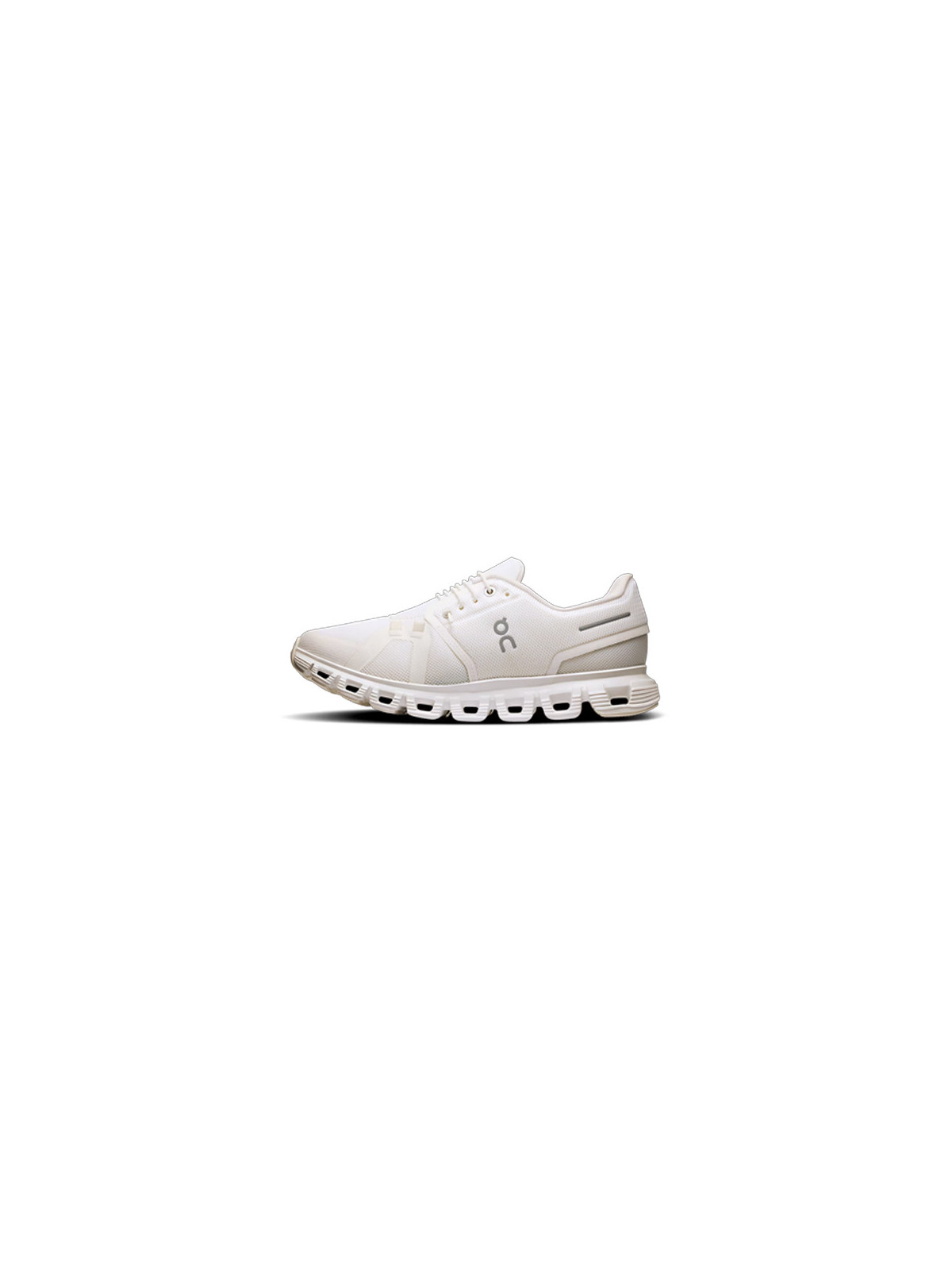 ON RUNNING Cloud 6 Femme White | White — 3WF10061200 — Confort quotidien & amorti Zero‑Gravity