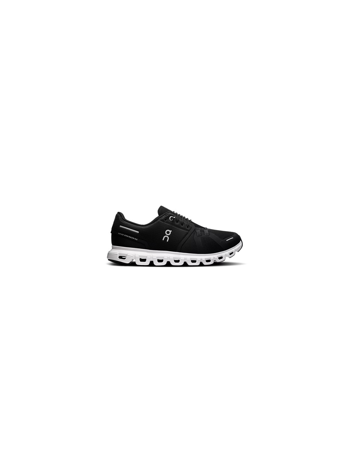 ON RUNNING Cloud 6 Femme Black | White — 3WF10060299 — Confort quotidien & amorti Zero‑Gravity