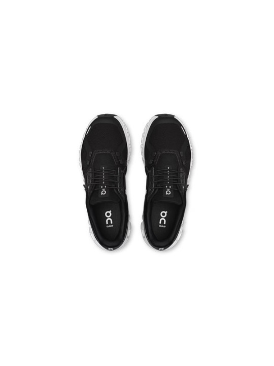 ON RUNNING Cloud 6 Femme Black | White — 3WF10060299 — Confort quotidien & amorti Zero‑Gravity
