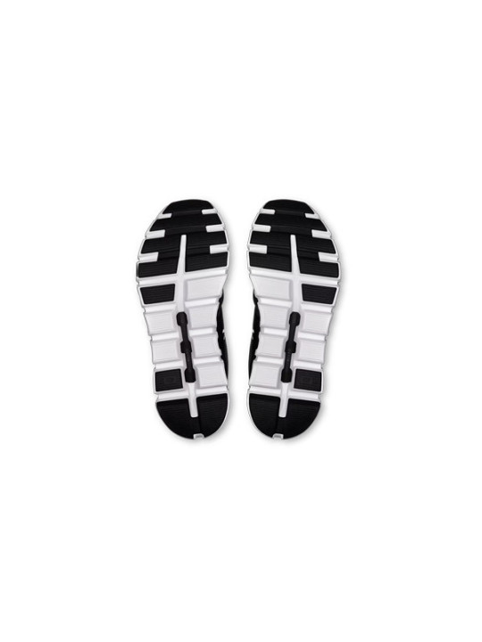ON RUNNING Cloud 6 Femme Black | White — 3WF10060299 — Confort quotidien & amorti Zero‑Gravity