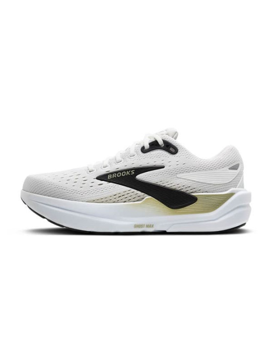 BROOKS Ghost Max 3 Homme Bright White – Chaussure running amortie et stable