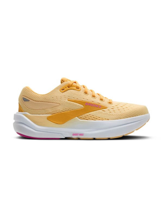 BROOKS Ghost Max 3 Femme Apricot – Chaussure running amortie et stable