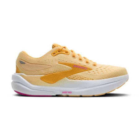 BROOKS Ghost Max 3 Femme Apricot – Chaussure running amortie et stable