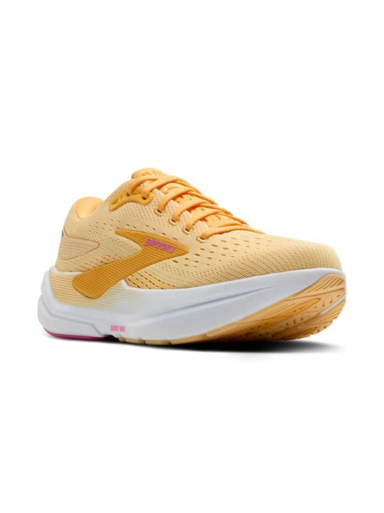 BROOKS Ghost Max 3 Femme Apricot – Chaussure running amortie et stable