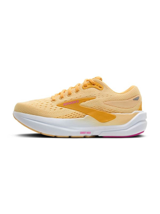 BROOKS Ghost Max 3 Femme Apricot – Chaussure running amortie et stable