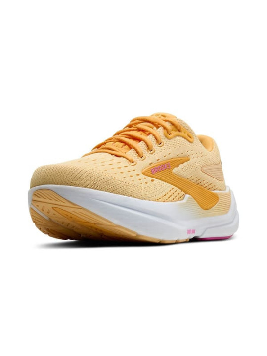 BROOKS Ghost Max 3 Femme Apricot – Chaussure running amortie et stable