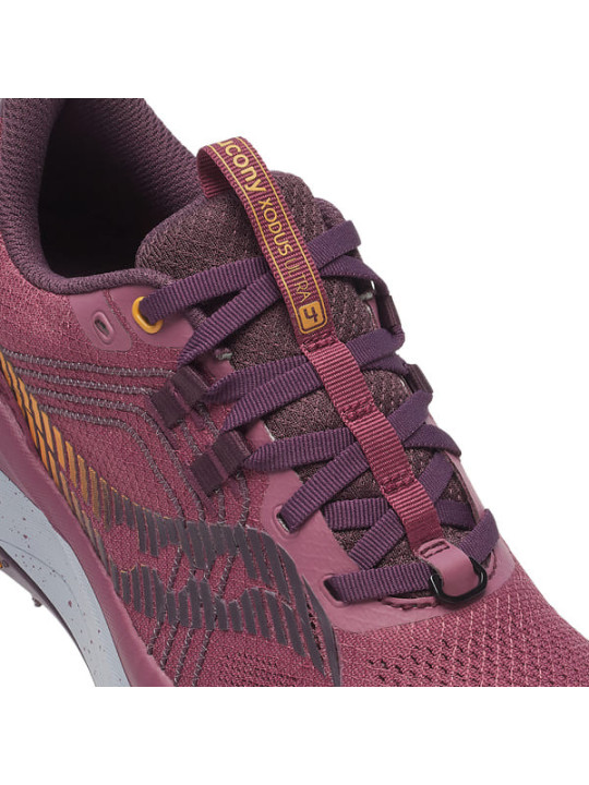 SAUCONY XODUS ULTRA 4 Femme Trail – Amorti maximal et adhérence Vibram