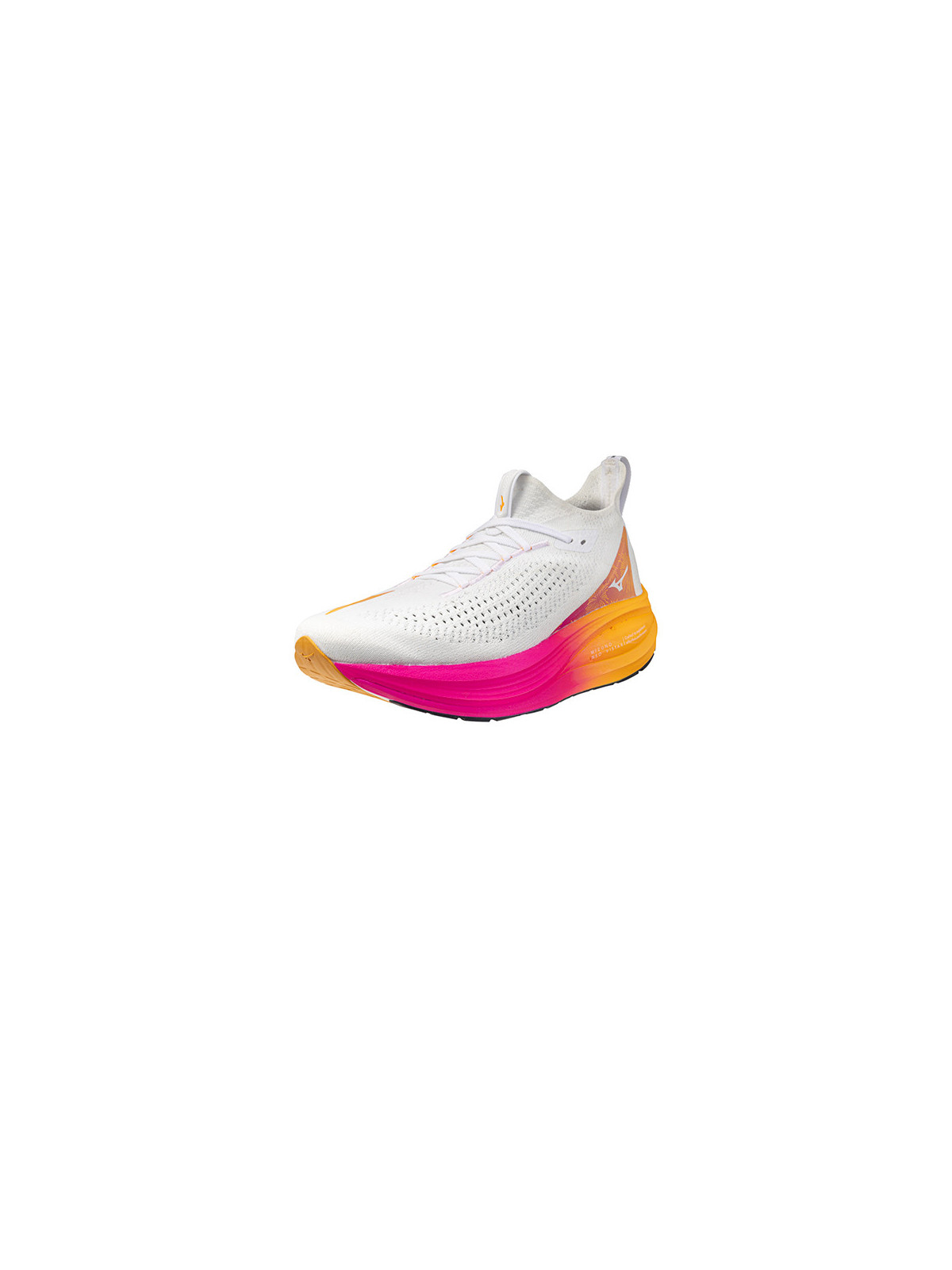 MIZUNO NEO VISTA 2 Homme — White/White/PinkTetra — Réf J1GC254704 | Amorti réactif & confort