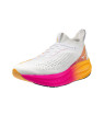 MIZUNO NEO VISTA 2 Homme — White/White/PinkTetra — Réf J1GC254704 | Amorti réactif & confort