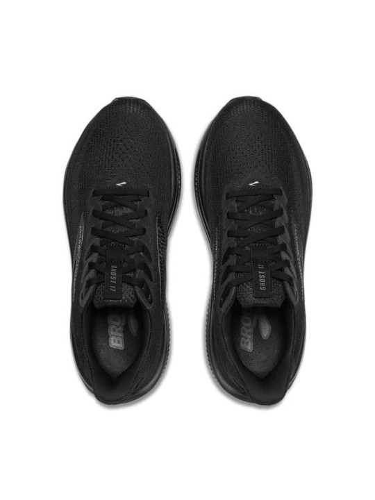 BROOKS Ghost 17 Homme Black – Chaussure running amorti doux et dynamique