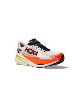 MACH X 3 HOMME WHITE / NEON TANGERINE