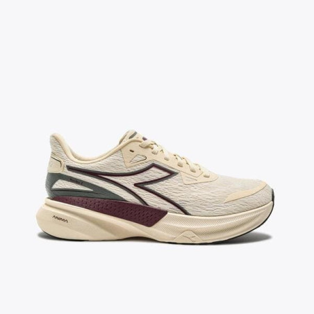 DIADORA NUCLEO 2 Homme — Whisper White/Maroon Banner — 101.181846 — Légère & Stable