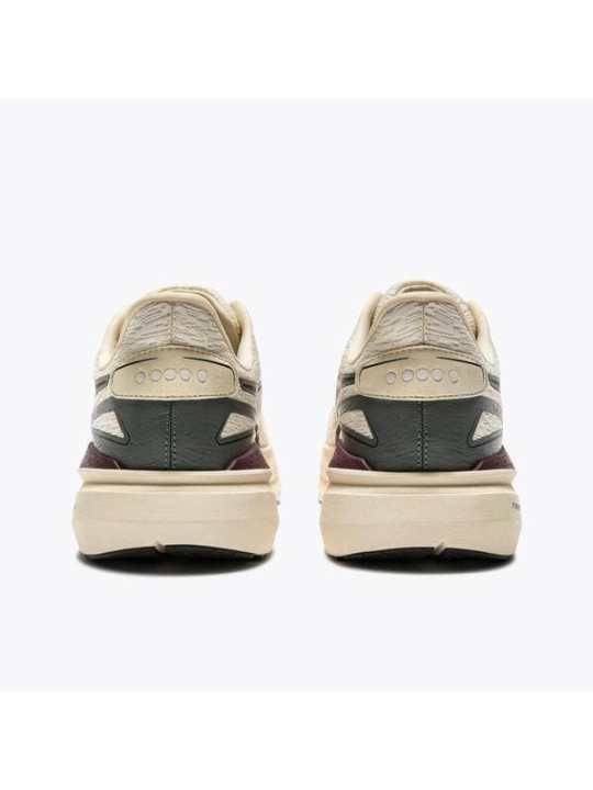 DIADORA NUCLEO 2 Homme — Whisper White/Maroon Banner — 101.181846 — Légère & Stable