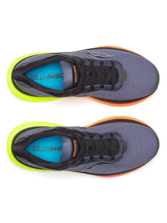 SAUCONY TRIUMPH 23 Homme — Shadow/Vizi — S21023-99 — PWRRUN PB & SRS