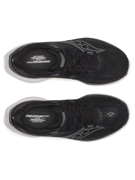 SAUCONY ENDORPHIN SPEED 5 Femme — Black/White — S11007-01 — SPEEDROLL & PWRRUN PB