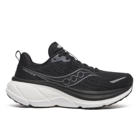 SAUCONY HURRICANE 25 Femme — Black/White — S11026-200 — Max Cushion PWRRUN PB