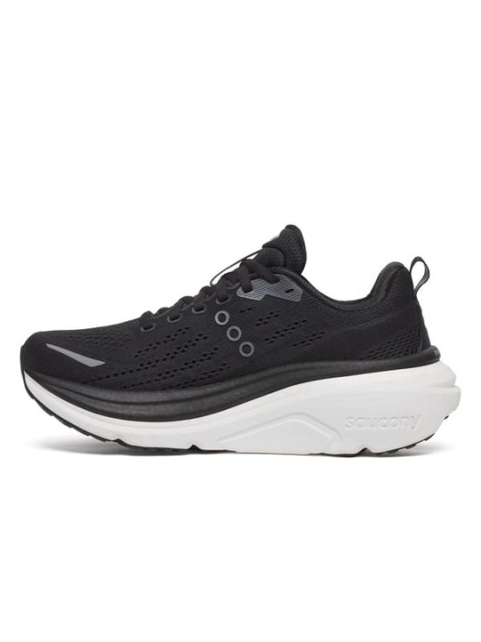 SAUCONY HURRICANE 25 Femme — Black/White — S11026-200 — Max Cushion PWRRUN PB