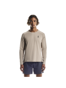 ON RUNNING Performance Long‑T Homme — Desert | Cinder — 1ME10243153