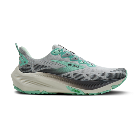 BROOKS Ghost Trail Femme — Harbor Mist / Poppy / Yucca — Réf 1204641B026