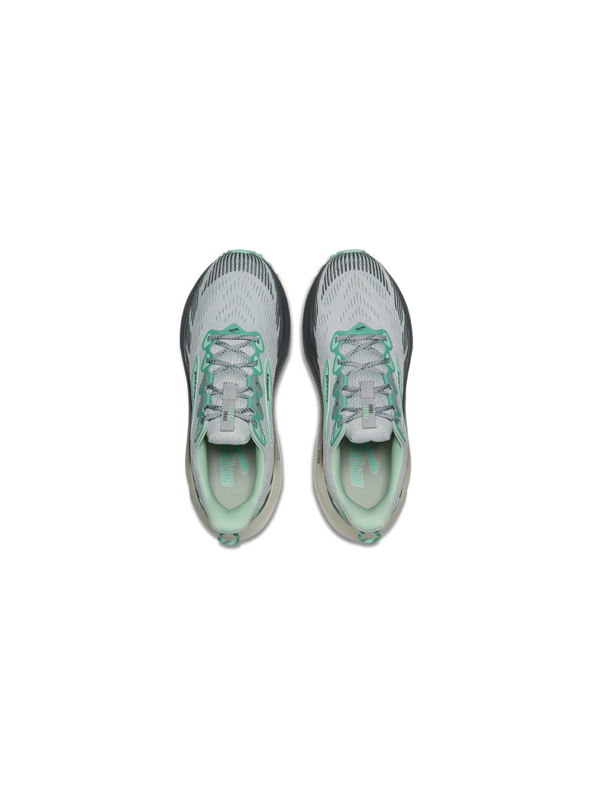 BROOKS Ghost Trail Femme — Harbor Mist / Poppy / Yucca — Réf 1204641B026