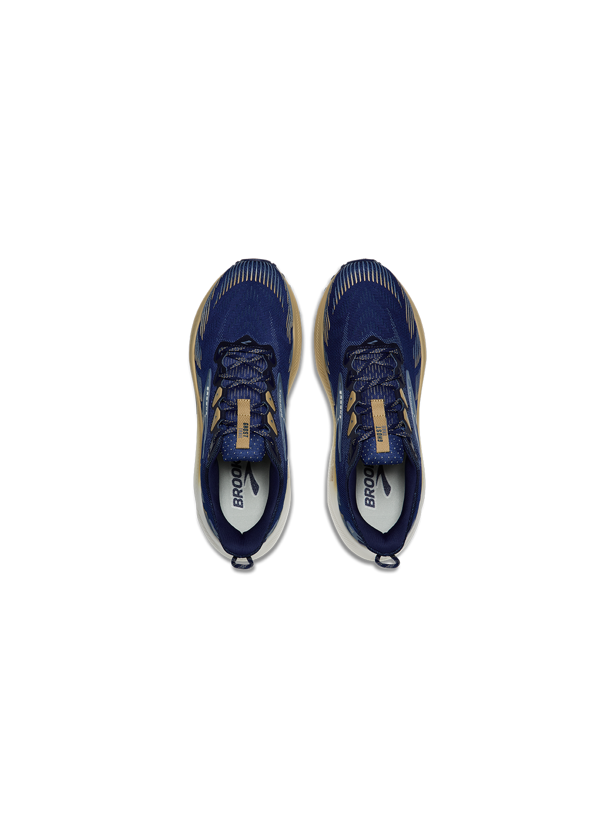 BROOKS Ghost Trail Homme — Blue / Starfish / Moonlight — Réf 1104751D488