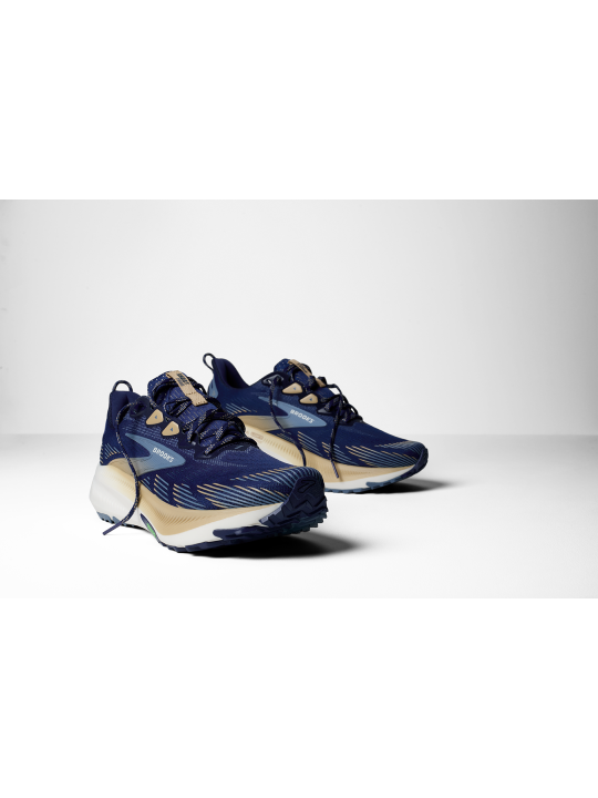 BROOKS Ghost Trail Homme — Blue / Starfish / Moonlight — Réf 1104751D488