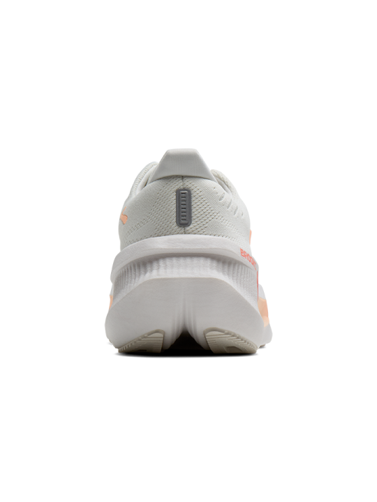 BROOKS Glycerin Max Femme — White / Coral / Peach — Réf 1204681B197