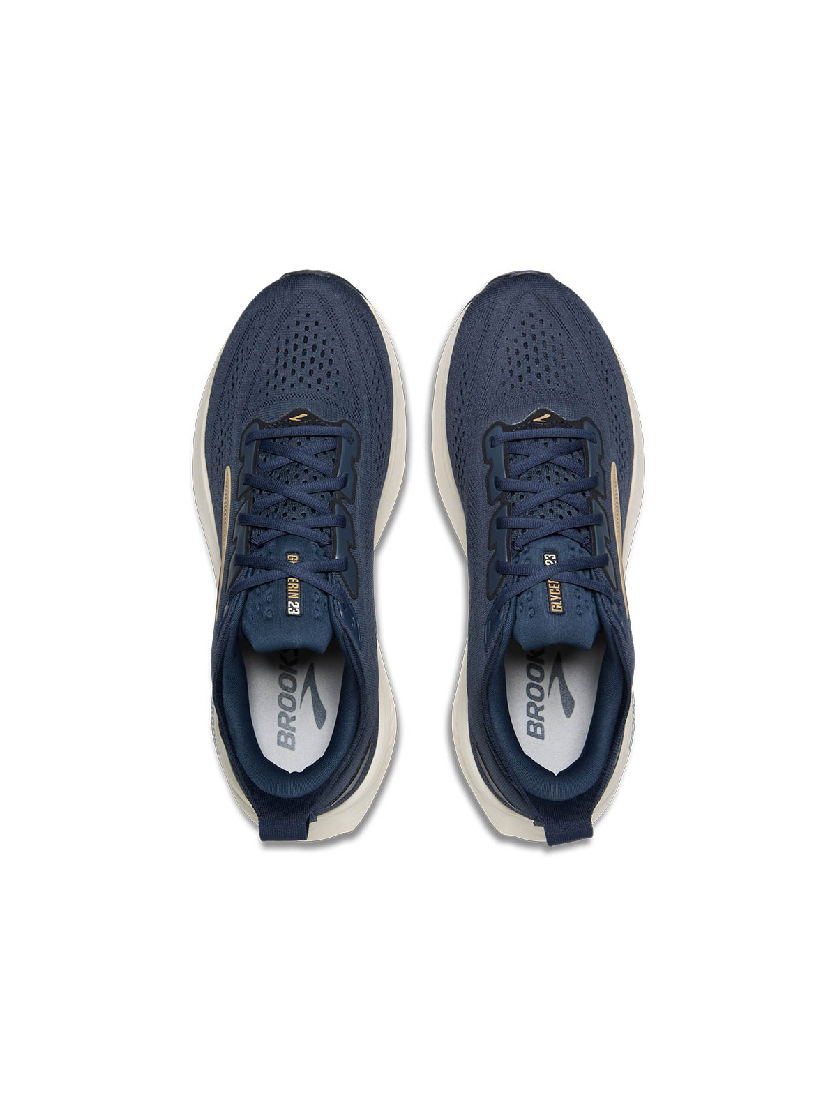   BROOKS Glycerin 23 Homme — Blue/Spellbound/Starfish — Réf 1104761D420