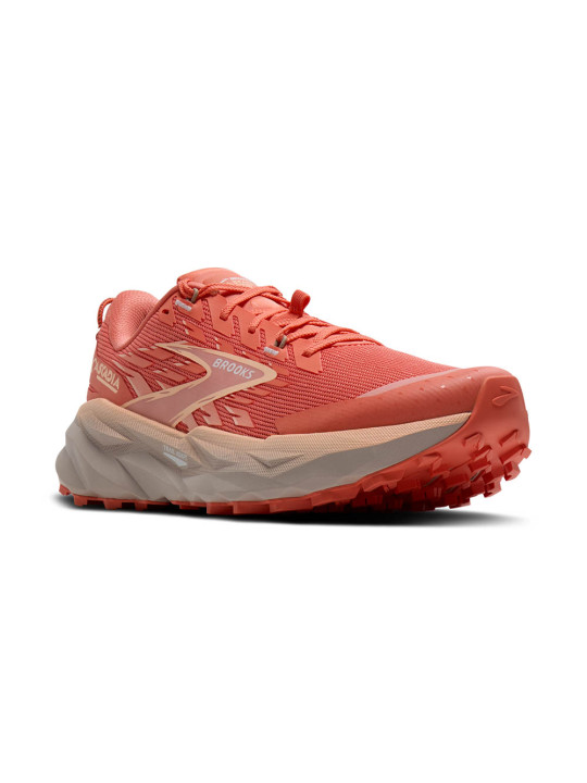 BROOKS Cascadia 19 Femme — Trail polyvalent & stable | 6 mm drop • 277,8 g • Réf 1204461B812