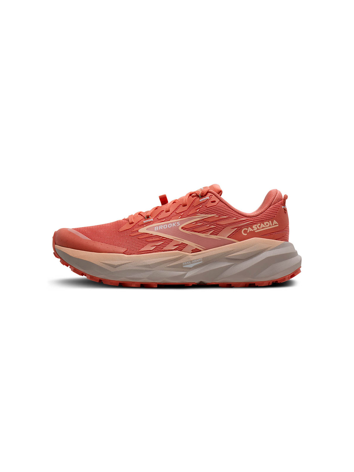 BROOKS Cascadia 19 Femme — Trail polyvalent & stable | 6 mm drop • 277,8 g • Réf 1204461B812