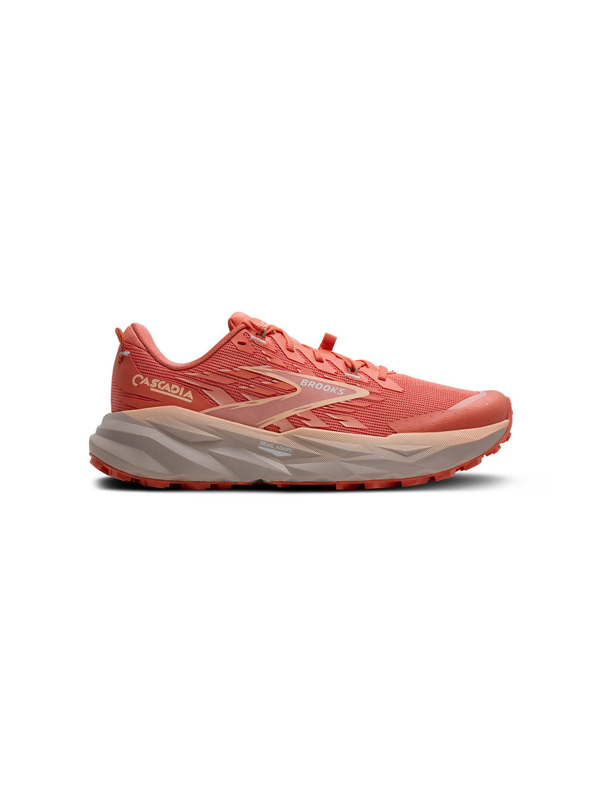 BROOKS Cascadia 19 Femme — Trail polyvalent & stable | 6 mm drop • 277,8 g • Réf 1204461B812